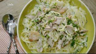 Tagliatelle met konijn en courgette [upl. by Annekahs]