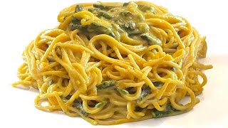 CARBONARA di ASPARAGI vegana e gustosa CREMOSA come loriginale [upl. by Dene22]