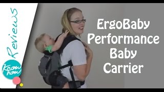 ErgoBaby Performance Baby Carrier Review [upl. by Ellennaj]