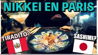 EL MEJOR RESTAURANTE NIKKEI EN PARIS  COMIDA PERUANA 🇵🇪🇯🇵 JAPONESA FUSION [upl. by Wadlinger226]