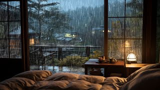 【4M】 Soothing Rain Sounds🌧️  Come in to the bed and close your eyes to feel the rain😴 [upl. by Dirfliw]