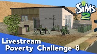 The Sims 2 Poverty Challenge 8  Pleasant Sims Livestream [upl. by Eneluj]