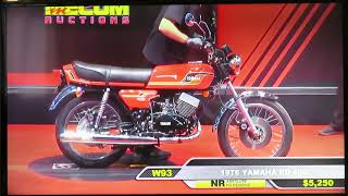 Stunning 1976 Yamaha RD 400 Las Vegas auction 23119 [upl. by Annekahs]