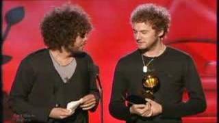 WOLFMOTHER WINS GRAMMY FOR BEST HARD ROCK PERFORMANCE [upl. by Ariuqahs422]