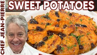 The Easiest Sweet Potato Side Dish EVER Thanksgiving Recipe  Chef JeanPierre [upl. by Mariam642]