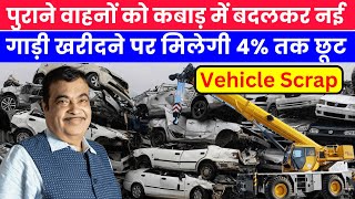 Vehicle Scrap Policy 2024  Vehicle Scrap Policy Benefits 2024 [upl. by Bolger]