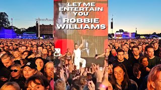 Robbie Williams Angels Glastonbury 1998 Performance Highlights [upl. by Eceryt31]