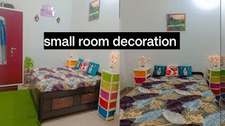 small room decoration budget friendly decoration rental room decoration [upl. by Lux]