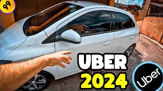 UBER 2024 Vale A Pena 7 Horas Na Rua [upl. by Ttemme369]