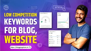 🔥How to Find Low Competition Keywords with High Traffic High CPC Keyword For Blogging In India 2022 [upl. by Asnerek]