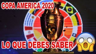 COPA AMÉRICA TODO LO QUE DEBES SABER FECHAS FORMATO Y EQUIPOS [upl. by Aslin799]