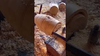 Process of Making Wooden Musical Dhol Drum [upl. by Assirolc492]