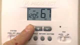 How To Install a Programmable Thermostat with Mensch with a Wrench [upl. by Nahraf]