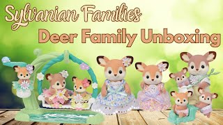 Sylvanian Families UNBOXING Nouvelle Famille Biche  Willow Deer [upl. by Eytteb]