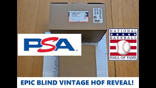 Epic Vintage Baseball HOF Cards PSA Blind Reveal [upl. by Dwyer]