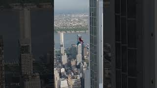 Jared Leto thinks were awesome thebigrappel jaredleto legend empirestatebuilding newyork [upl. by Airednaxela]