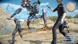 Final Fantasy XV  MAX Angelus0  One Spell Kill  Ring of Lucii [upl. by Ginzburg]