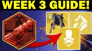 Destiny 2 Zero Hour Week 3 Guide  ALL SECRETS amp PUZZLES YOU NEED [upl. by Inavoj]