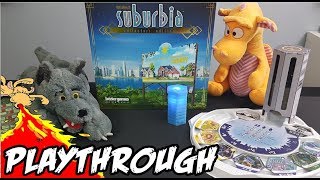 Suburbia Collectors Edition  Solo Playthrough [upl. by Neehar]