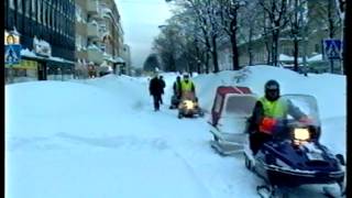 Århundradets snöstorm  Minnen amp bilder från dagarna som skakade Gävle 1998 [upl. by Acsehcnarf229]