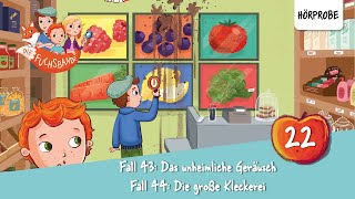 Die Fuchsbande Folge 22  Fall 43 Das unheimliche Geräusch Fall 44 Die große Kleckerei  Hörspiel [upl. by Shevlo256]