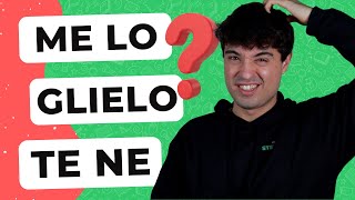 ME LO MI LO GLIENE Learn double pronouns in Italian in 12 minutes [upl. by Anomas]