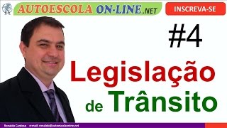 4 Legislação de Trânsito  ARQUIVO [upl. by Lertnek]