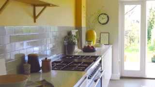 Decorate Open Plan Kitchen Living Room with Dulux Yellow amp Grey Paint Colours [upl. by Calvano405]