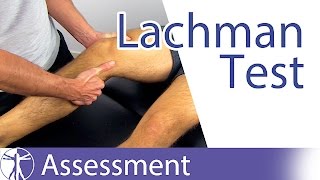 Lachman Test  Cruciate Ligament [upl. by Florentia313]