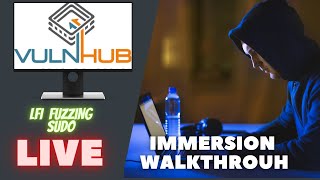 Ethical Hacking  Vulnhub Immersion Walkthrough [upl. by Yerd]