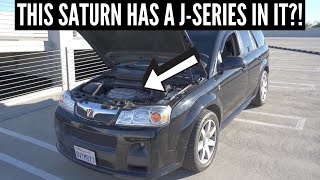 THIS SATURN SUV HAS A JSERIES MOTOR IN IT  2007 Saturn Vue Build [upl. by Manaker912]