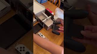 Unboxing nintendo switch oled asmr nintendoswitch nintendoswitcholed [upl. by Nwahsud]