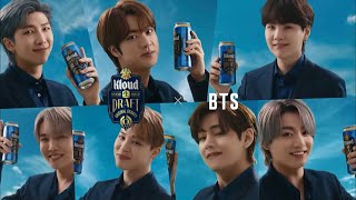 BTS X Kloud Beer Commercials 2021 [upl. by Hitt227]