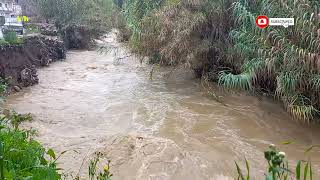 La Neige Et La Pluie  Niveau deau élevé dans la rivière de boghni à tizi ouzou [upl. by Saul]