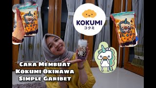 KOKUMI OKINAWA  Cara Membuat Kokumi Okinawa Simple Garibet [upl. by Elleirda292]