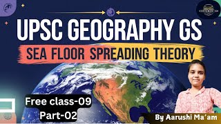 Lecture 9 Part2nd Explaining Section Of Sea Floor Spreading Theory  By AARUSHI MAM [upl. by Sari82]