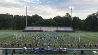 Mooresville NC High School Marching Band quotFull Swingquot early season exhibition [upl. by Jenelle547]