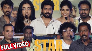 Full Video  STAR Press Meet  Kavin Elan Aaditi Pohankar Preity Mukhundhan Pandian [upl. by Rohn]