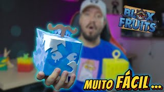 🧊 COMO FAZER A FRUTA ICE NA VIDA REAL  BLOX FRUITS [upl. by Forrest]