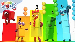 Apprendre à compter de 1 à 5  Épisodes complets  Apprendre à compter  Numberblocks en français [upl. by Jehial]