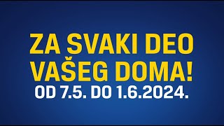 Akcijska ponuda ZA SVAKI DEO VAŠEG DOMA od 75 do 16  Iz ponude izdvajamo Forma Ideale [upl. by Rushing]