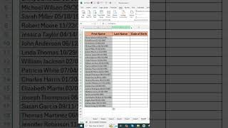 Separate Names in Excel in 5 SECONDS EASY Excel Trick [upl. by Diva936]