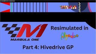 Resimulating the 1st Season of Marbula One in Algodoo Part 4  Hivedrive GP [upl. by Avilo426]