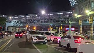 Kensington Philadelphia at Night  Something Happened Dozens of Cops Everywhere [upl. by Lekram796]