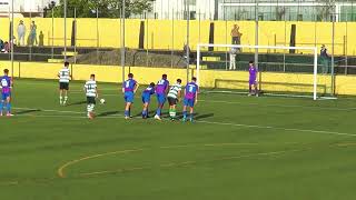 Leça FC X Maia Lidador Camp Dest 1ª Div Sub 19 [upl. by Nivrem]