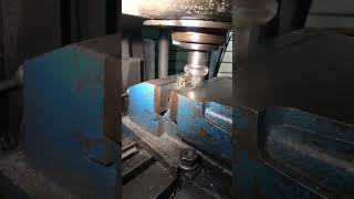 MILLING MACHINING TJOINT WELDED PLATES FILLET WELD FOR MACROSTRUCTURE EVALUATION [upl. by Ahlgren]