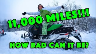 I bought a Snowmobile with 11000 Miles [upl. by Soirtimid310]