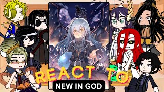 Record of ragnarok Gods react to rimuru tempest as new in god  Gacha life 2  slime [upl. by Ebbarta]