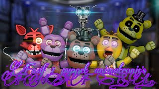 FNAF SPEED EDIT Fnaf 1 puppet animatronics Fnaf SL [upl. by Goer]