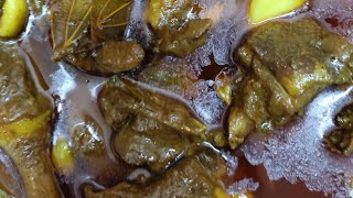 হাঁসের মাংস রান্না হাঁসের মাংস ভুনাhasher mangsho vunaduck curryrabinacooking [upl. by Anaylil]